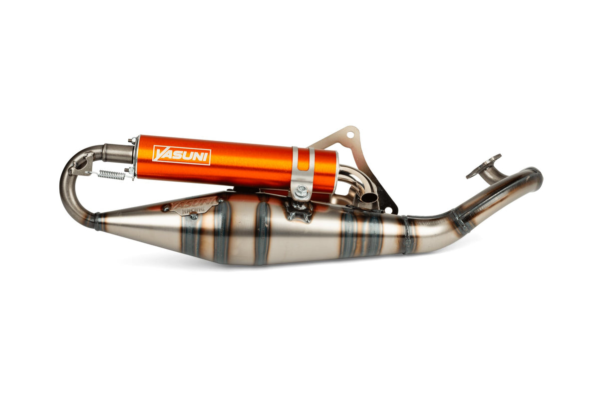 YAS225N-RPRO Exhaust Yasuni R-Pro Peugeot liegend / Morini Orange