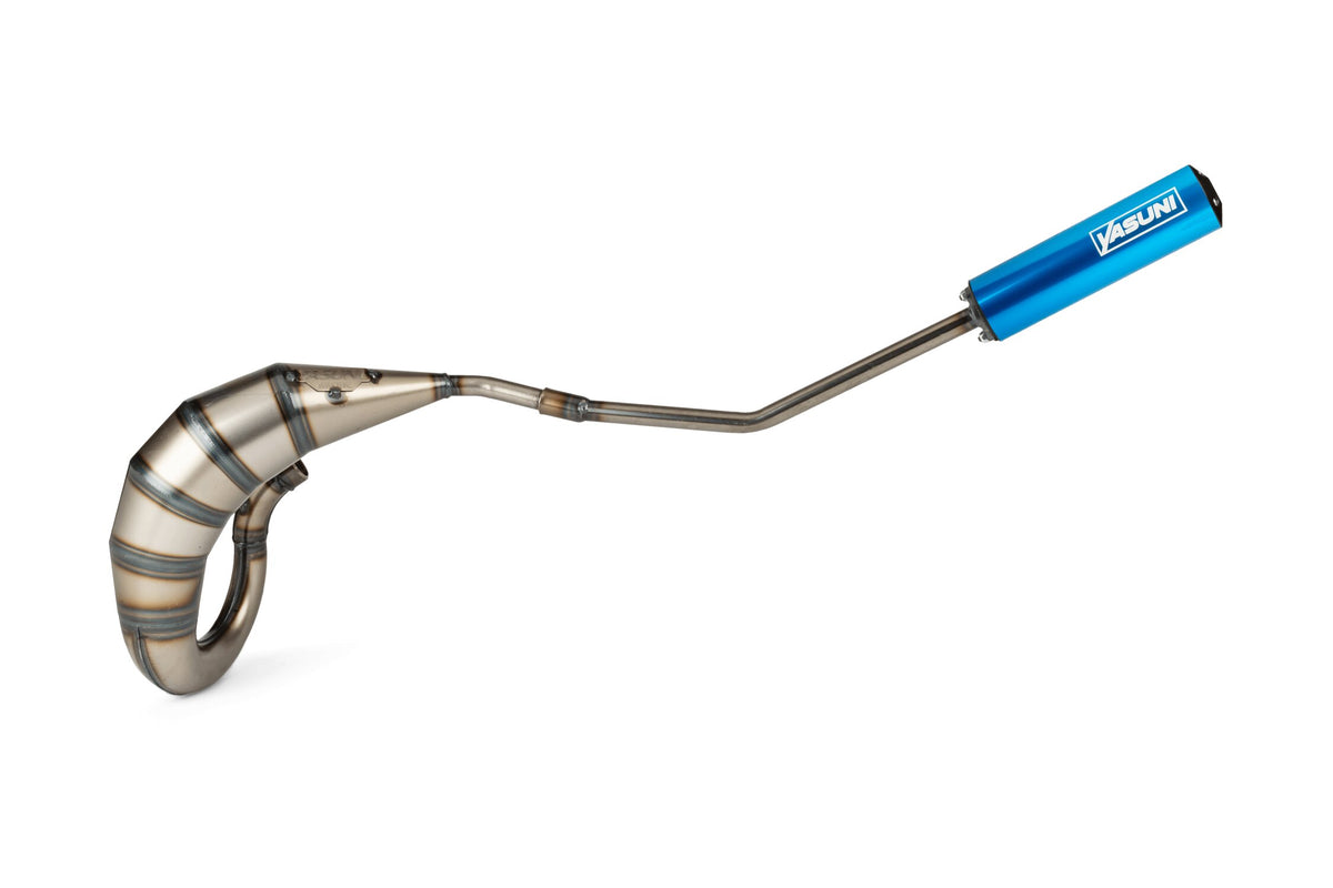 YAS233TD Yasuni Cross HM Derbi Senda Blue Exhaust