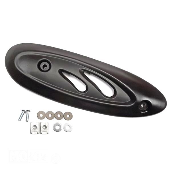 TG0007701 Paracalore Scarico Tecnigas Maxi-4 / Silent Pro 4T Nero