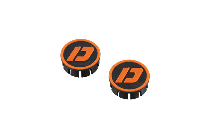 CGN540747 Tappi Telaio x2 Doppler Derbi Senda Nero / Arancio