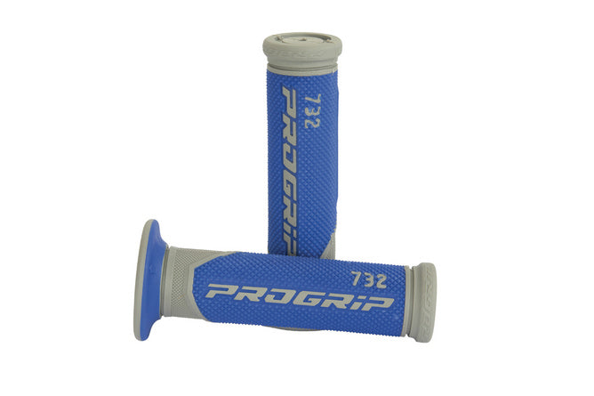 PG732-291 Manopole Progrip 732 Blu / Grigio