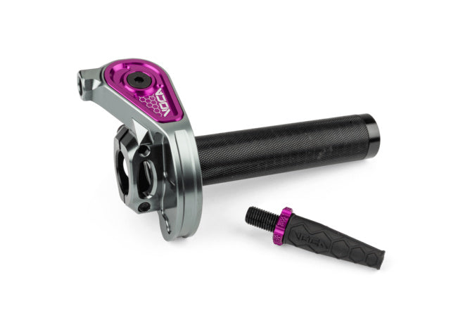VCR-RD13.90QUICK/PU Comando Gas Rapido Voca Bestia CNC 90º Viola