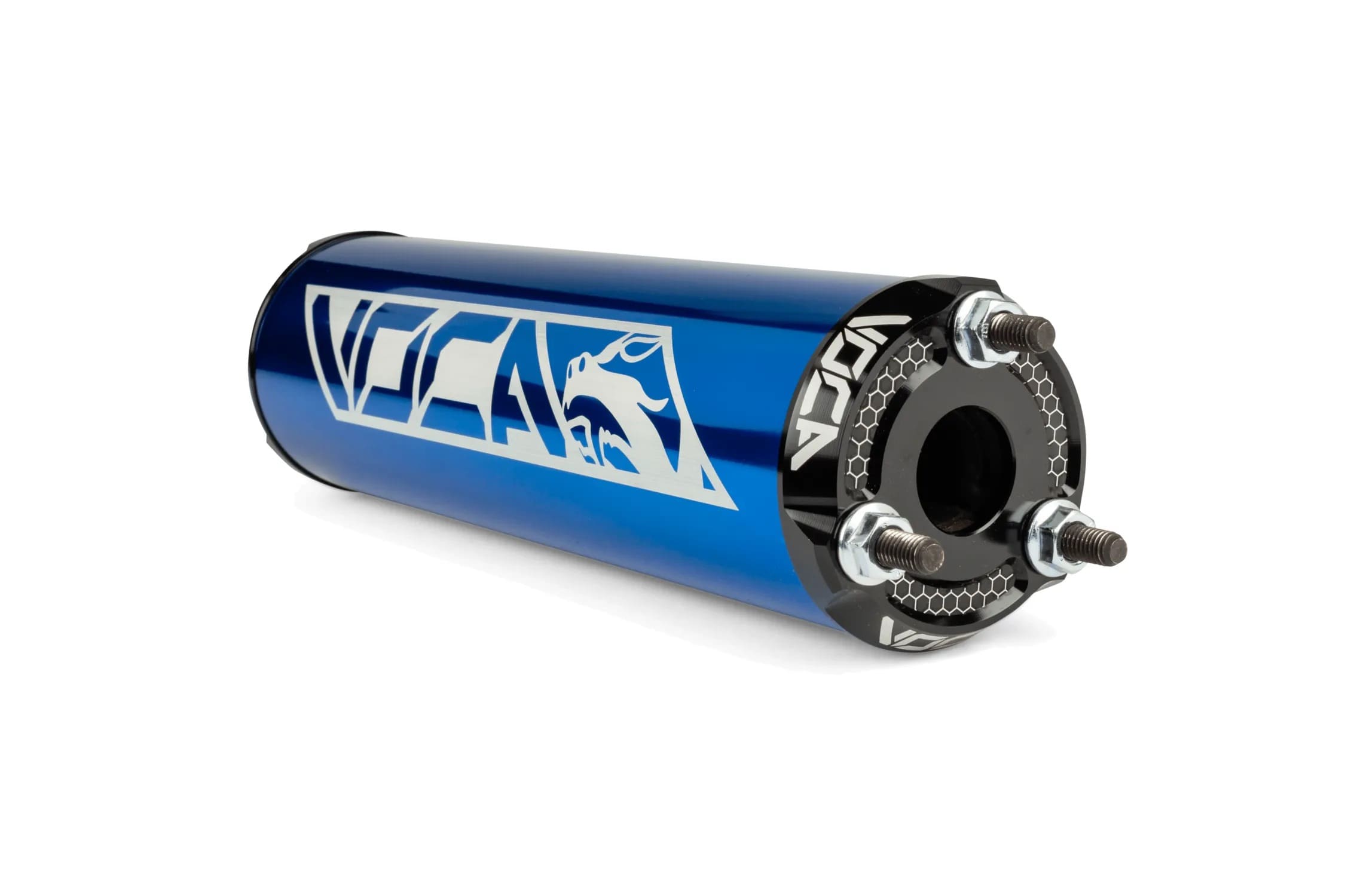 VCR-RD30400/BLBK Silenziatore Voca Alu CNC blu / nero