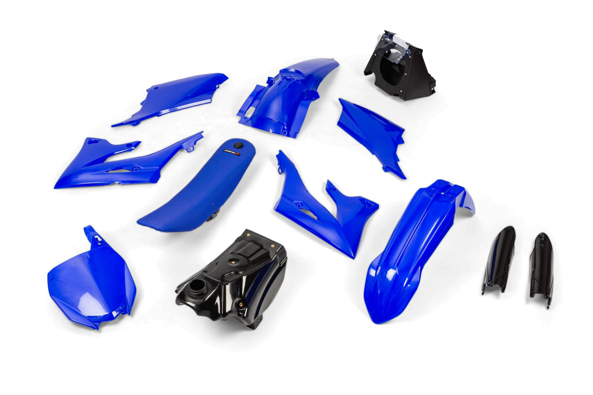 POL-91571 Restyling Kit YZ 2022 Polisport Yamaha YZ 125 / 250cc 2002 - 2021 Blu