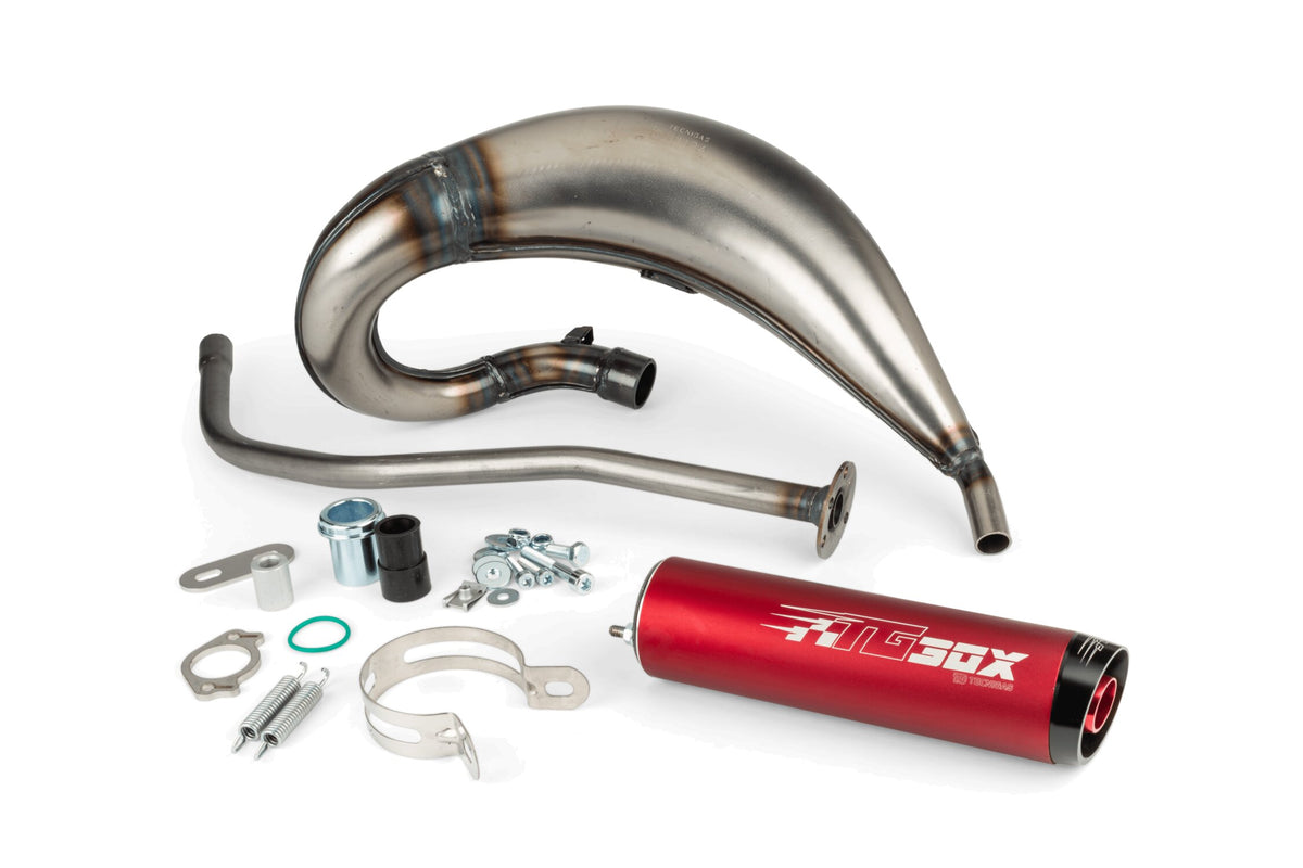 TG061253041 Scarico Derbi Senda Tecnigas E-NOX Evo 2 Steel
