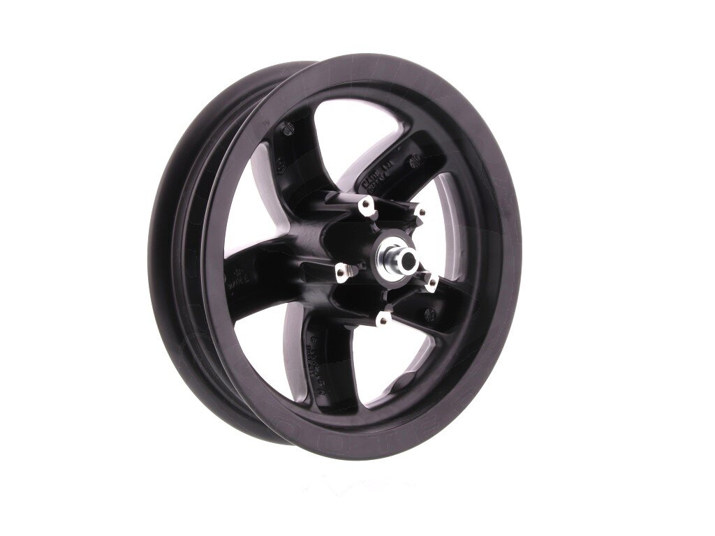 OE-PIA1C0032510000C Ruota anteriore nera Piaggio Zip 4T Euro 4