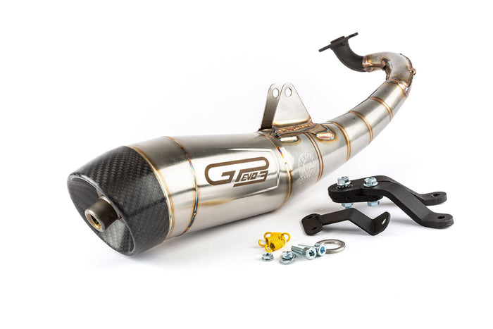 S7488E Marmitta LeoVince GP Evo 3 Minarelli orizzontale (Yamaha Aerox), COD: S7488E