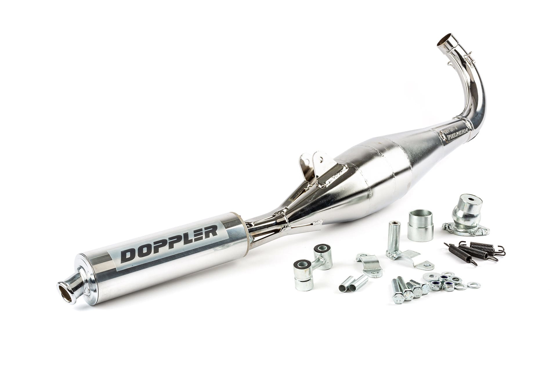 CGN493896 Marmitta Doppler ER1 cromato Peugeot 103 MVL / SP