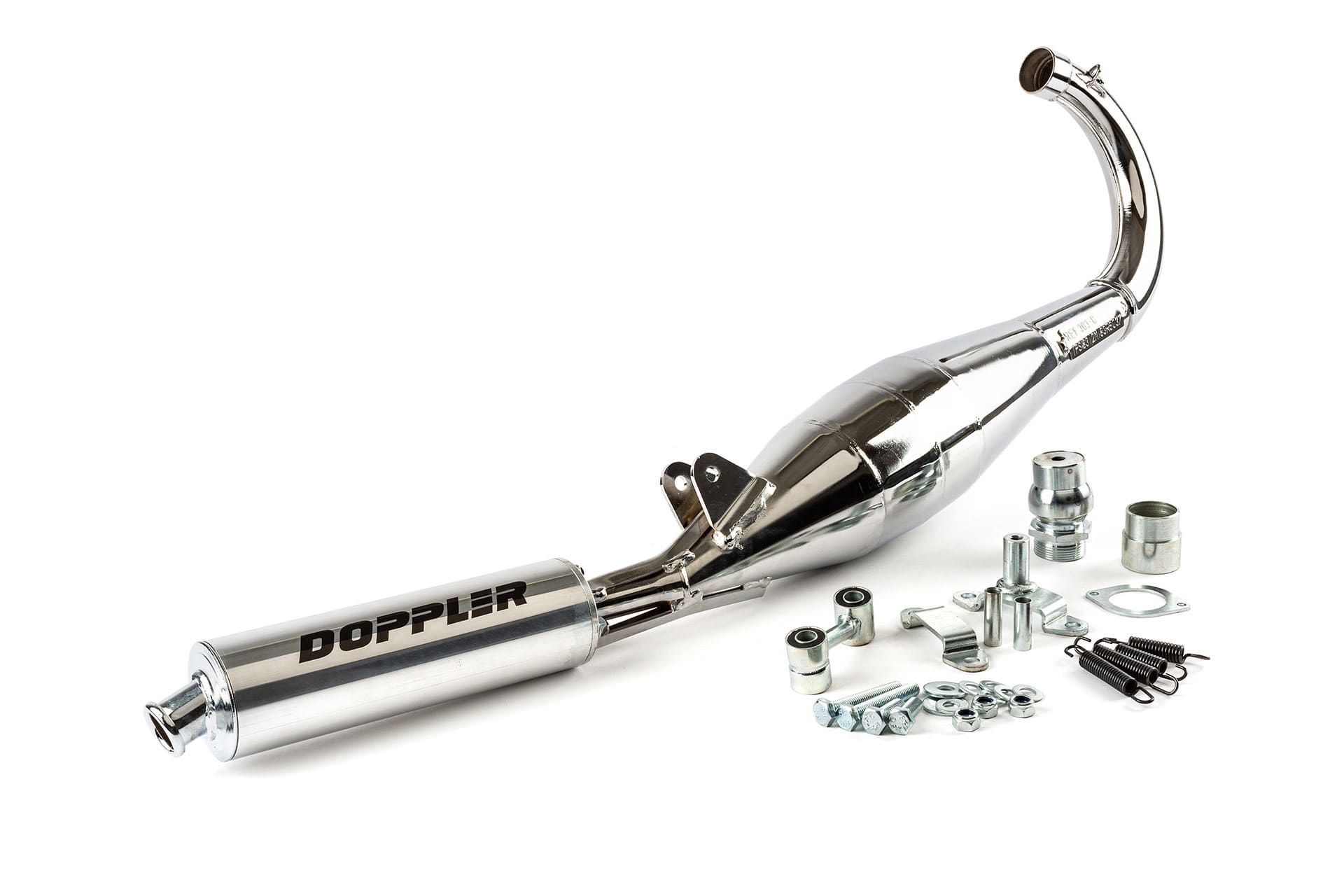 CGN493897 Marmitta Doppler ER1 cromato MBK 51