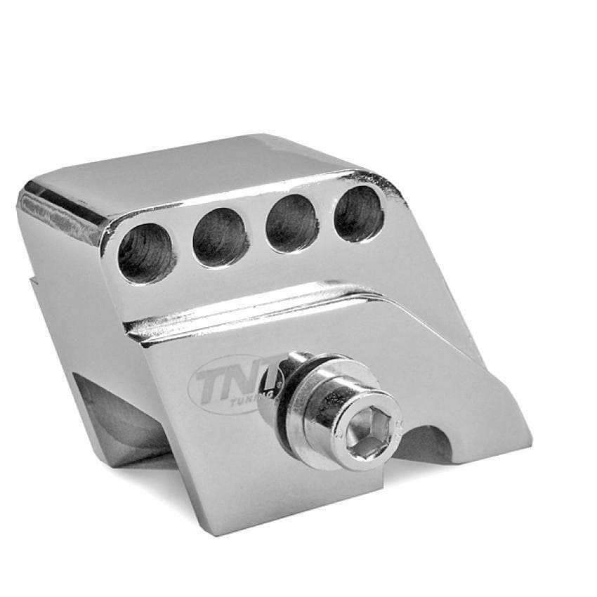 520616 rialzo ammortizzatore cromato 40mm, 4 regolazioni