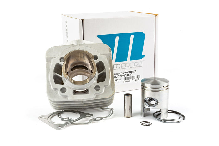 mf22.14077 gruppo termico motoforce 50cc d.40 piaggio ac aria sp.12 alluminio senza testa, COD: MF22.14077