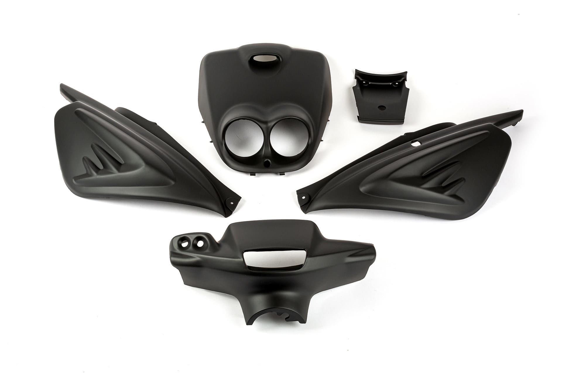STR-988/BM Kit carena 5 pezzi nero opaco Yamaha Spy, COD: STR-988/BM