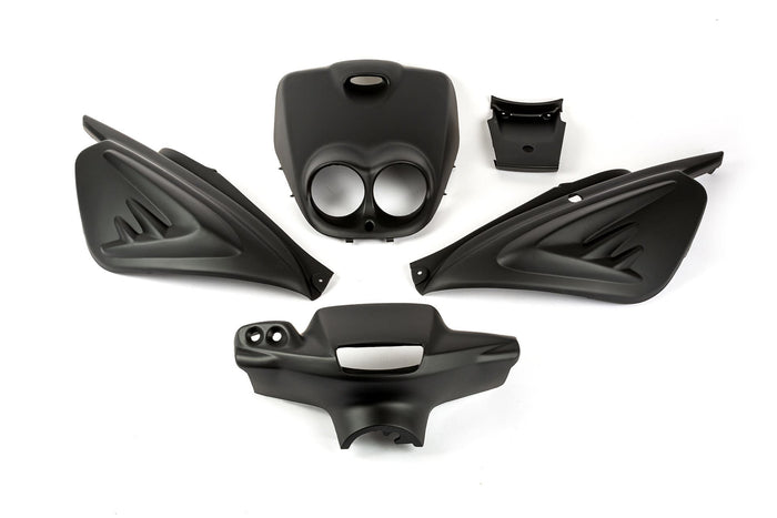 STR-988/BM Kit carena 5 pezzi nero opaco Yamaha Spy, COD: STR-988/BM
