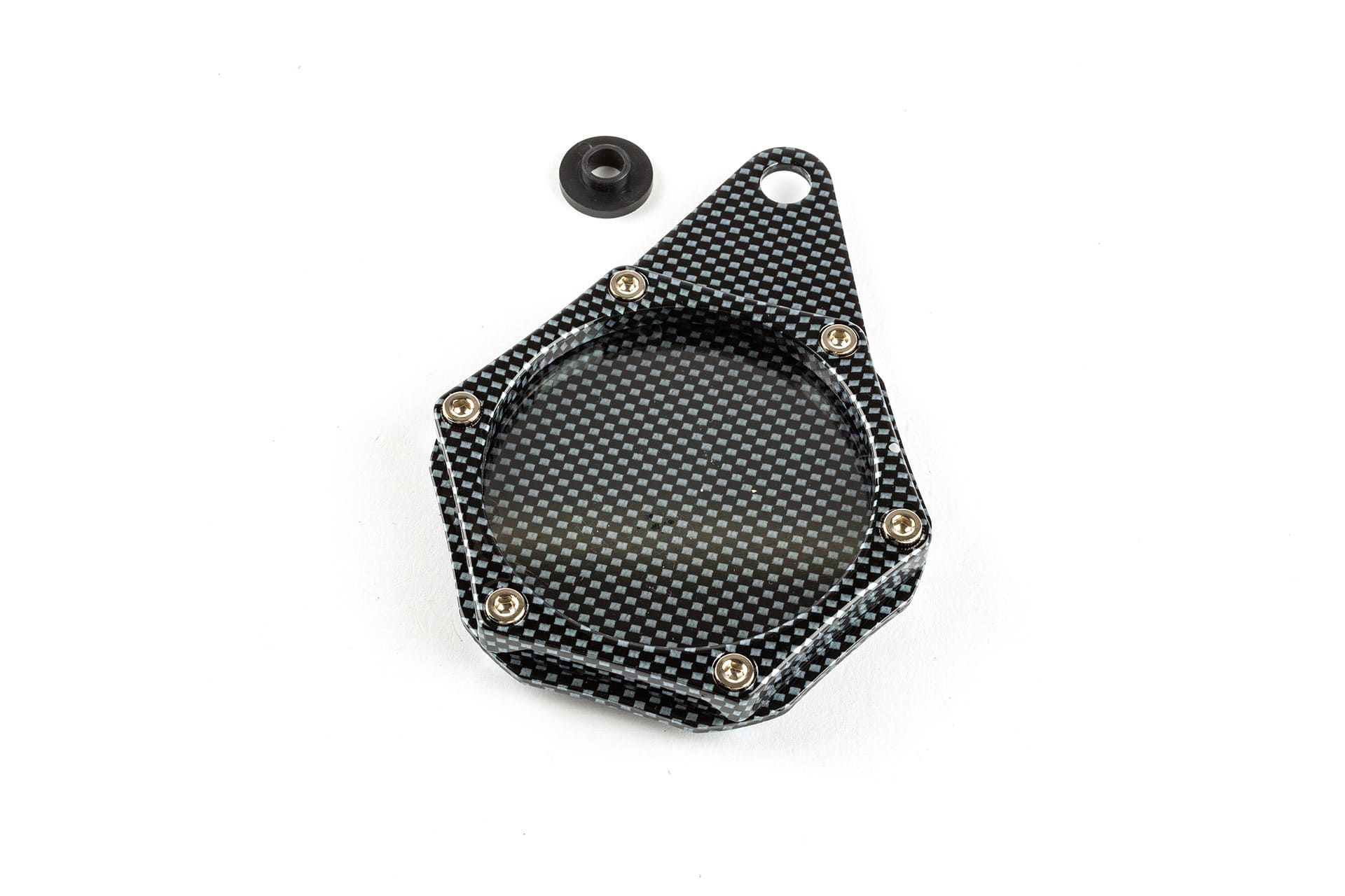 STR-040.02/CA Portabollo rotundo alluminio carbone, COD: STR-040.02/CA