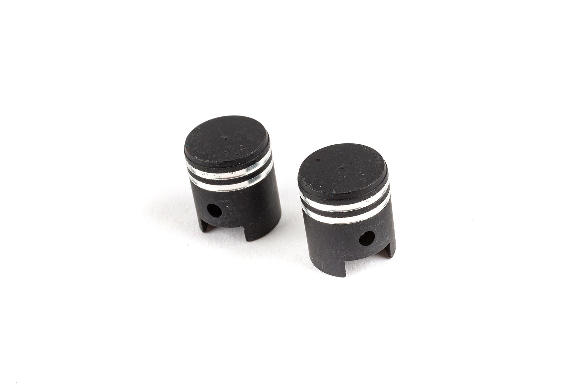 STR-545.06/BM Tappi Valvola Piston nero opaco, COD: STR-545.06/BM