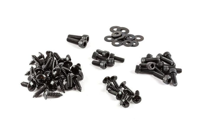 STR-555.01/BK Viti carena acciaio nero Yamaha Aerox / Nitro, COD: STR-555.01/BK
