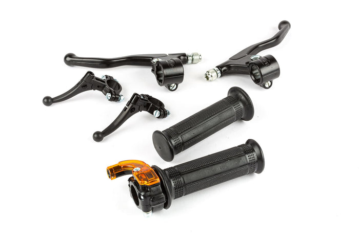STR-591.03 Kit Leve + Monopole Mini Targa nero, COD: STR-591.03