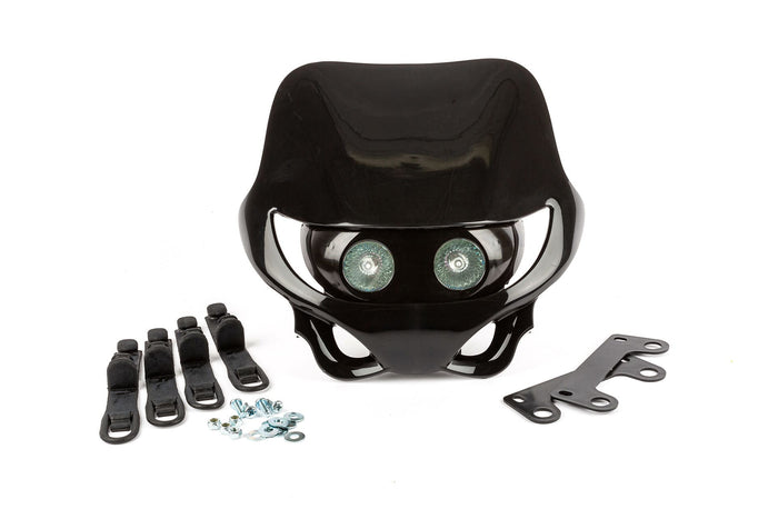 STR-599.07/BK Mascherina Enduro nero supermoto 50cc, COD: STR-599.07/BK