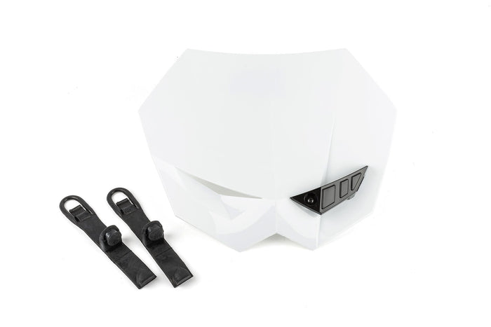STR-599.50/WH Mascherina Faro Motocross senza lampadine bianco, COD: STR-599.50/WH