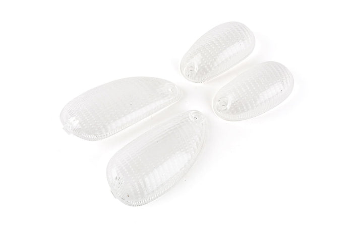 STR-620.56/WH Vetri Frecce anteriore / posteriore trasparente Piaggio Typhoon / NRG, COD: STR-620.56/WH