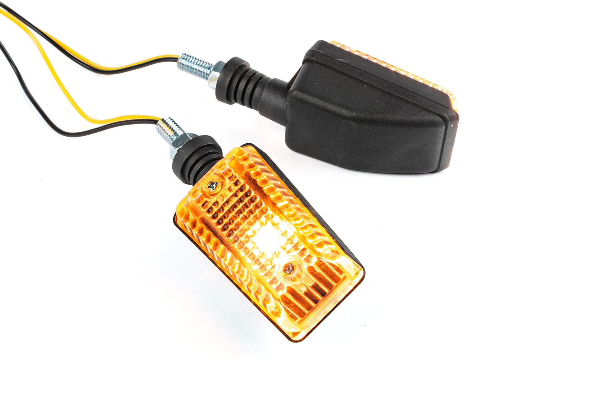 STR-675.11/BK Frecce Mini Rectangle V2 12V - 10W nero / trasparente, COD: STR-675.11/BK