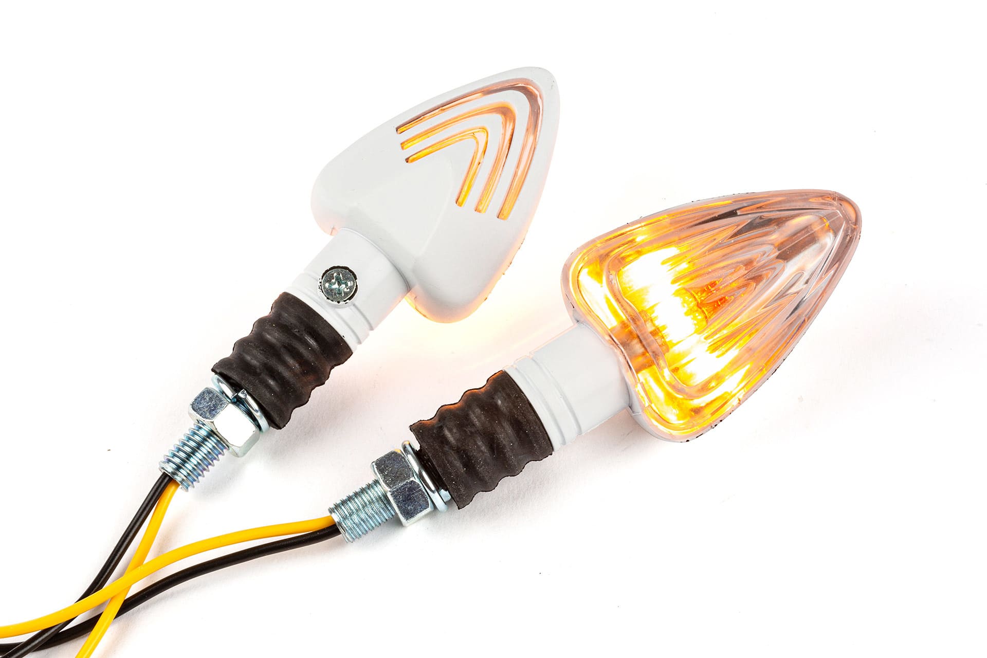 STR-675.95/WH Frecce Triangle corto bianco / trasparente, COD: STR-675.95/WH