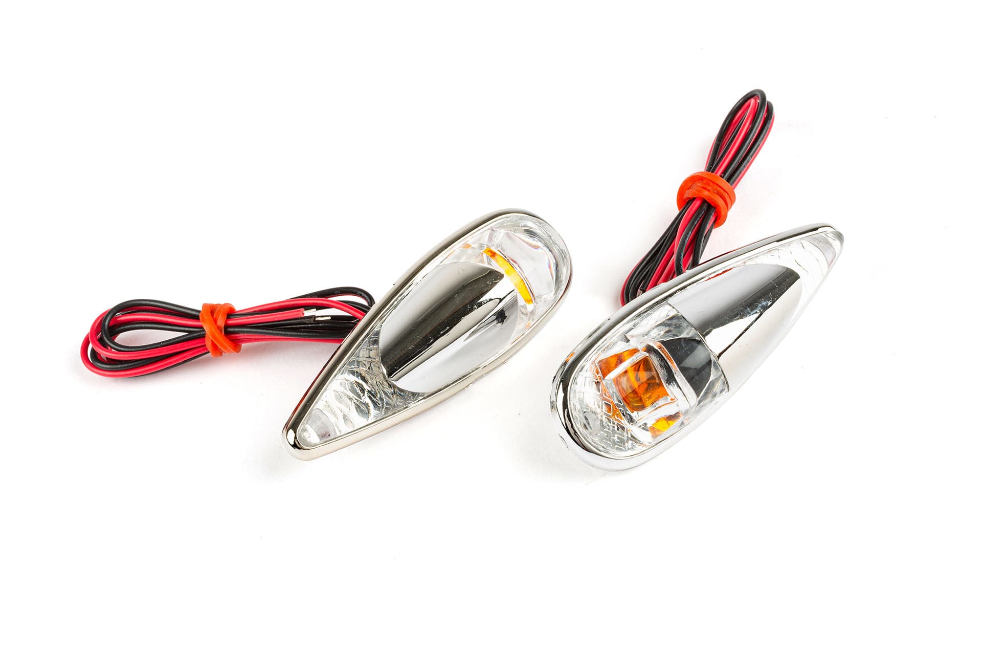 STR-695.06/CR Luce / Frecce a incollare Fender cromato / trasparente / arancio, COD: STR-695.06/CR