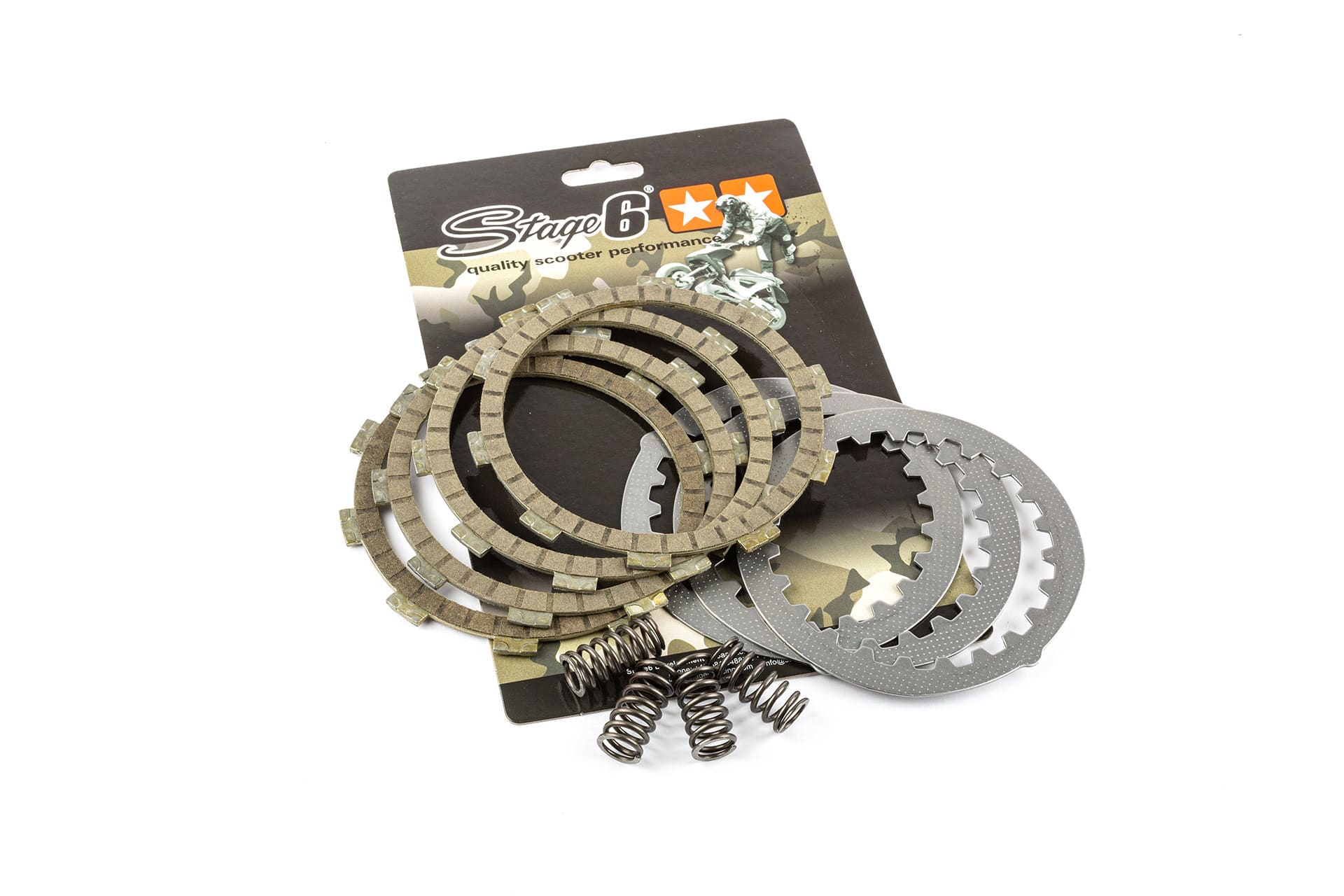 S6-5058804 Dischi Frizione 4 dischi Stage6 Racing carbonio Minarelli AM6