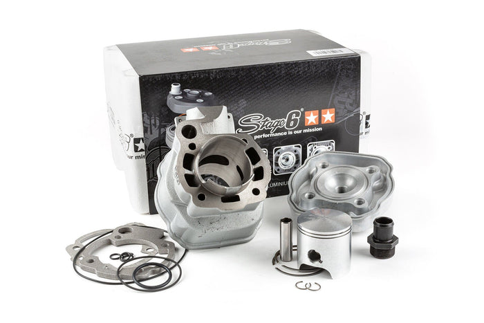 s6-7118820 gruppo termico stage6 86 / 88cc streetrace ghisa grigia minarelli am6 stage6 rt, COD: S6-7118820