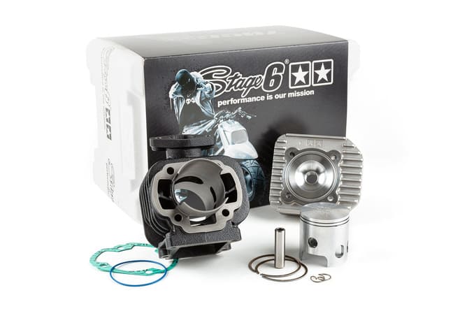 s6-7216801 gruppo termico stage6 70cc streetrace ghisa grigia mbk bmw's mina ver