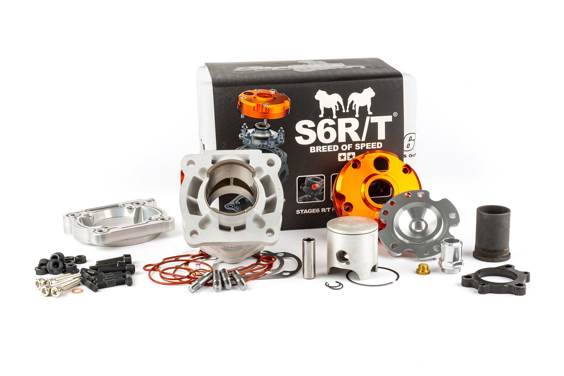 s6-7516602 kit gruppo termico stage6 r/t 70cc minarelli orizzontale lc - tutti i modelli