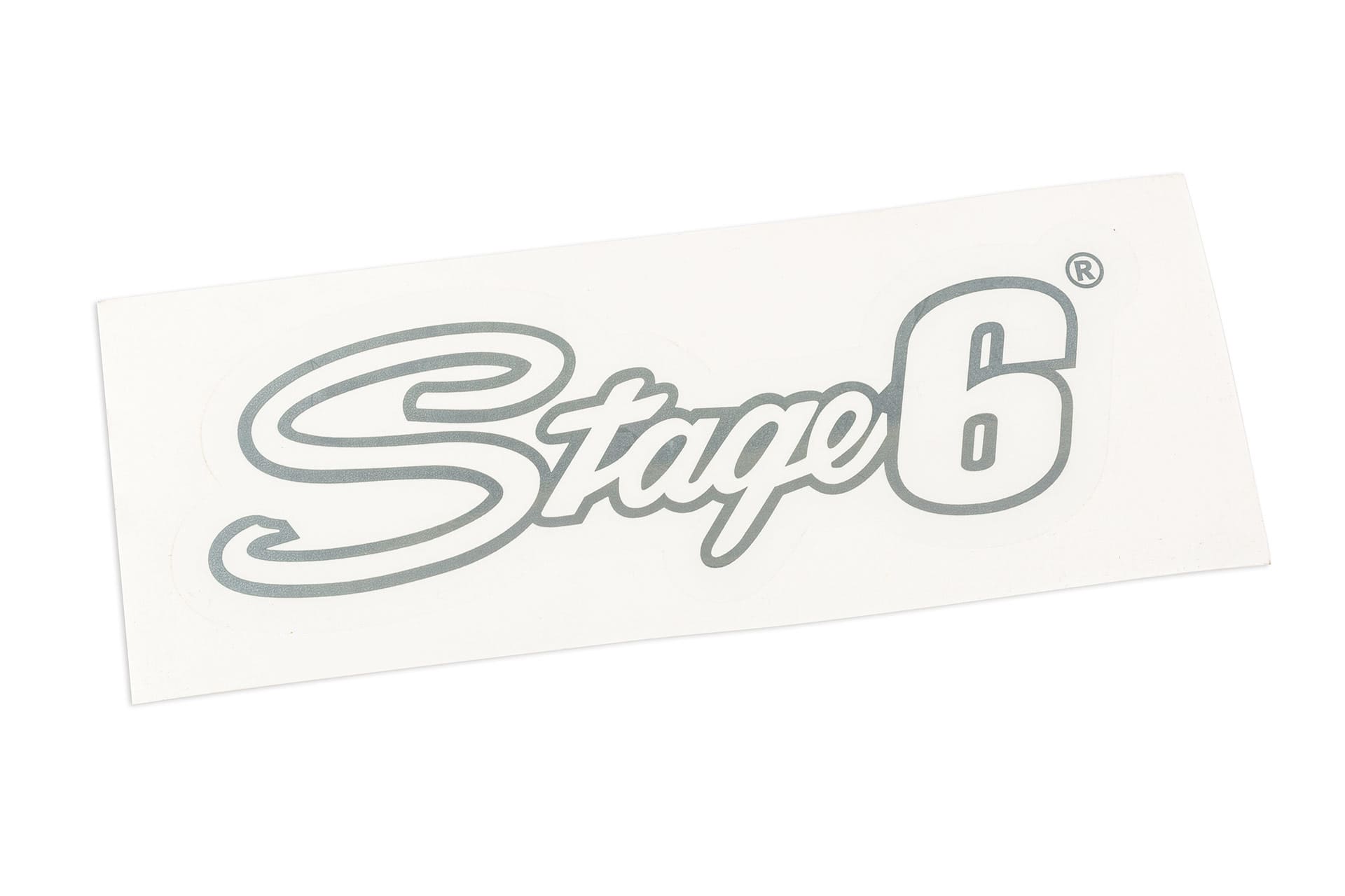S6-0525/C Adesivo Stage6, 20x6 cm, argento, COD: S6-0525/C