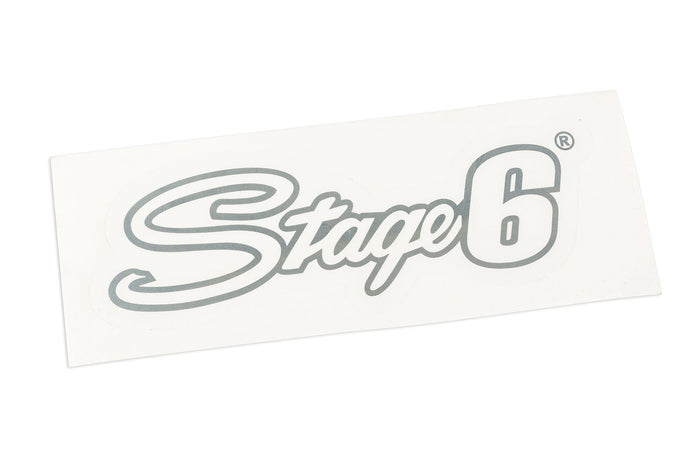 S6-0525/C Adesivo Stage6, 20x6 cm, argento, COD: S6-0525/C