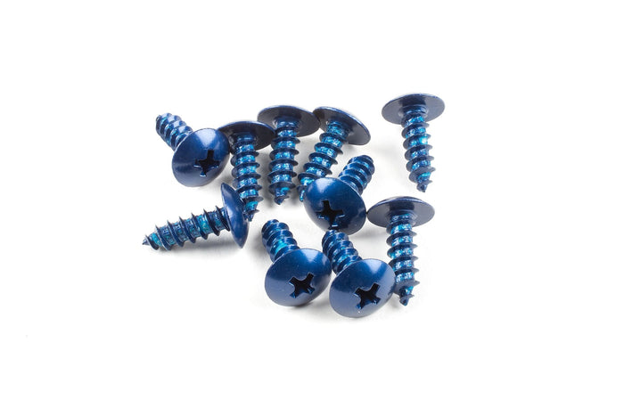 STR-555.31/BL Kit Viti Carena M5x12 alluminio blu (x 10), COD: STR-555.31/BL