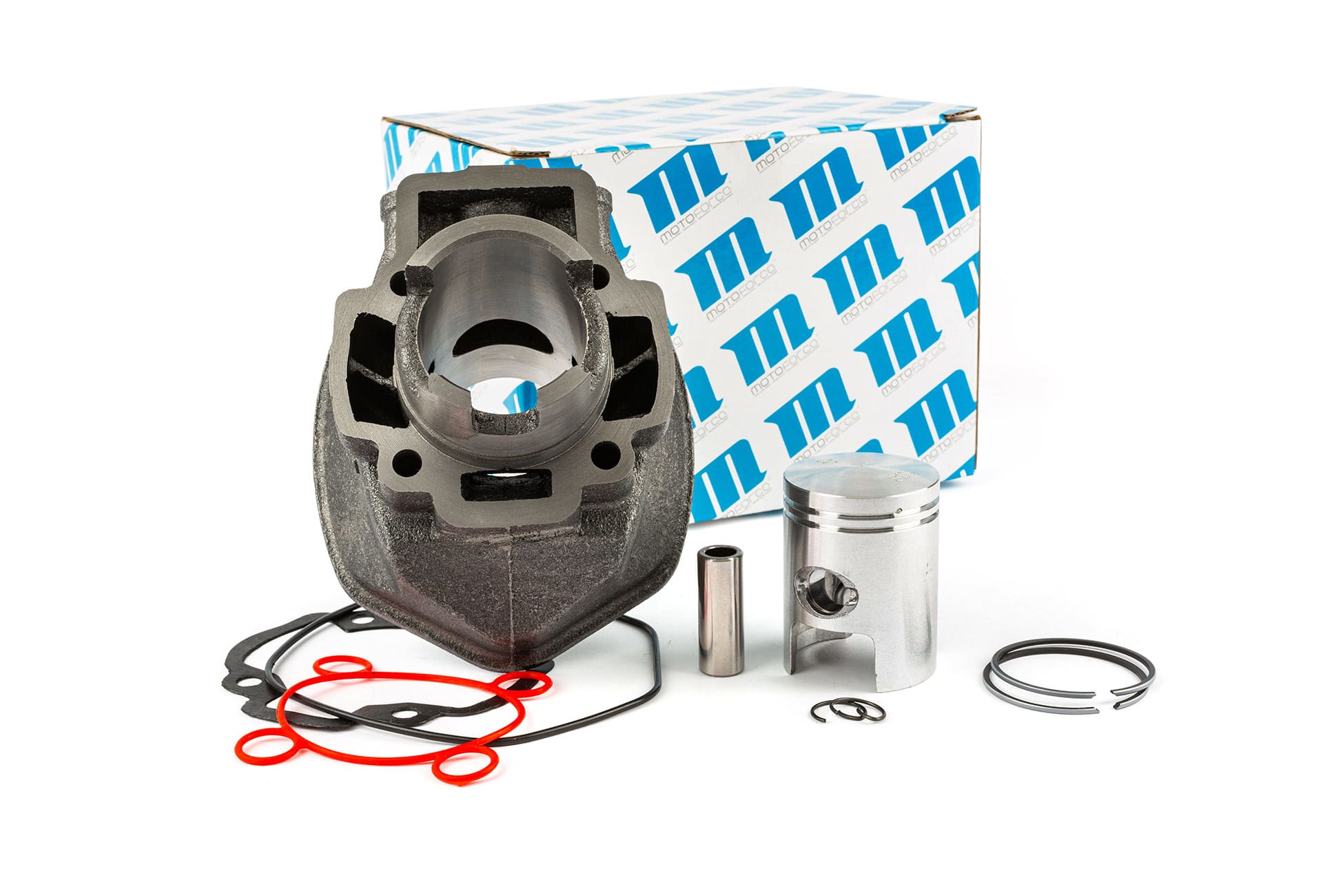 mf19.14047 gruppo termico motoforce 50cc d.40 piaggio h2o sp.12 ghisa (5 angoli), COD: MF19.14047