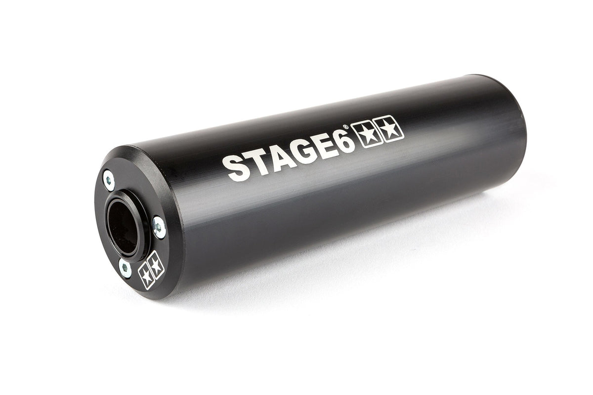 S6-9117401/BK Stage6 StreetRace Exhaust Peugeot 103 SP Black