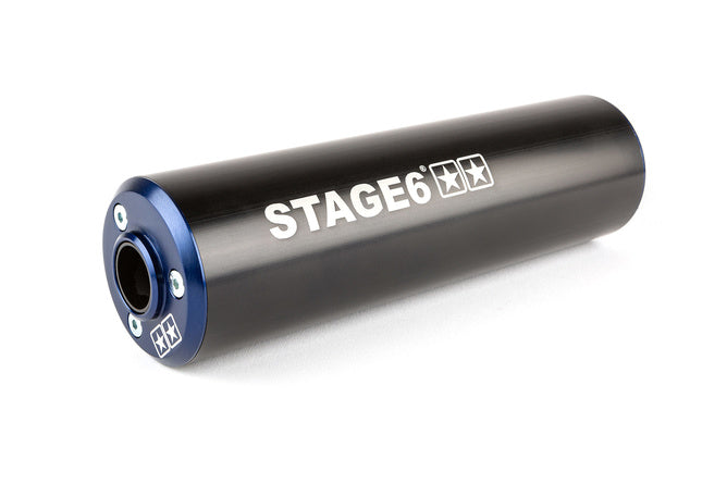 S6-9117401/BL Scarico Stage6 StreetRace Peugeot 103 SP Blu / Nero