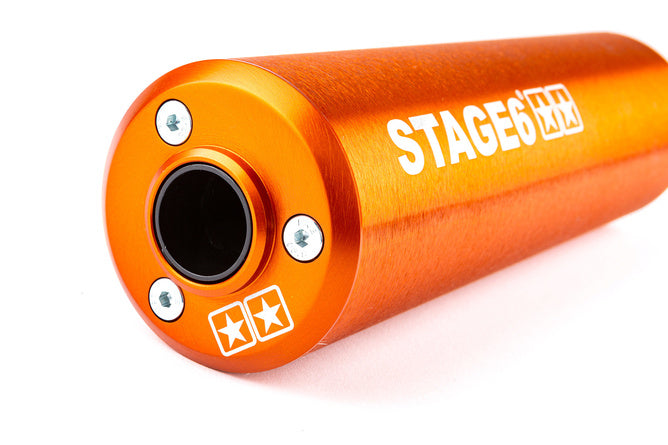 S6-9117401/OR Scarico Stage6 StreetRace Peugeot 103 SP Arancione