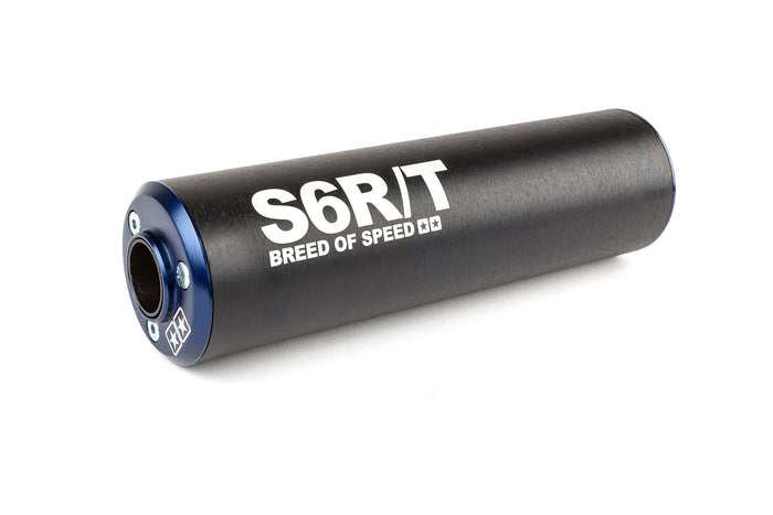 S6-96ET033/BL SILENZIATORE STAGE6 R/T 80 - 100CC MONTAGGIO A DESTRA BLU / NERO, COD: S6-96ET033/BL