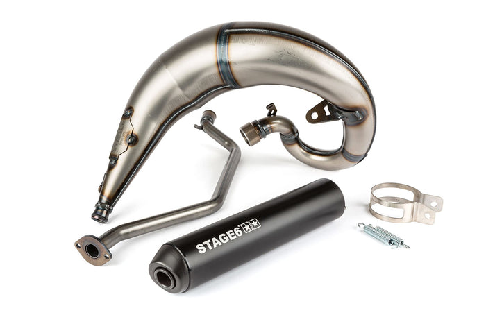 S6-9118840/BM Marmitta Stage6 Streetrace montaggio alto nero Sherco SE / SM