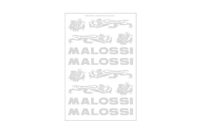 M3314465 Foglio Adesivi Malossi Mini 11x16,8cm cromato, COD: M3314465