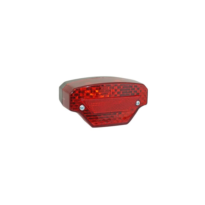 SP-162502 Fanalino universale ciclomotori nero / rosso