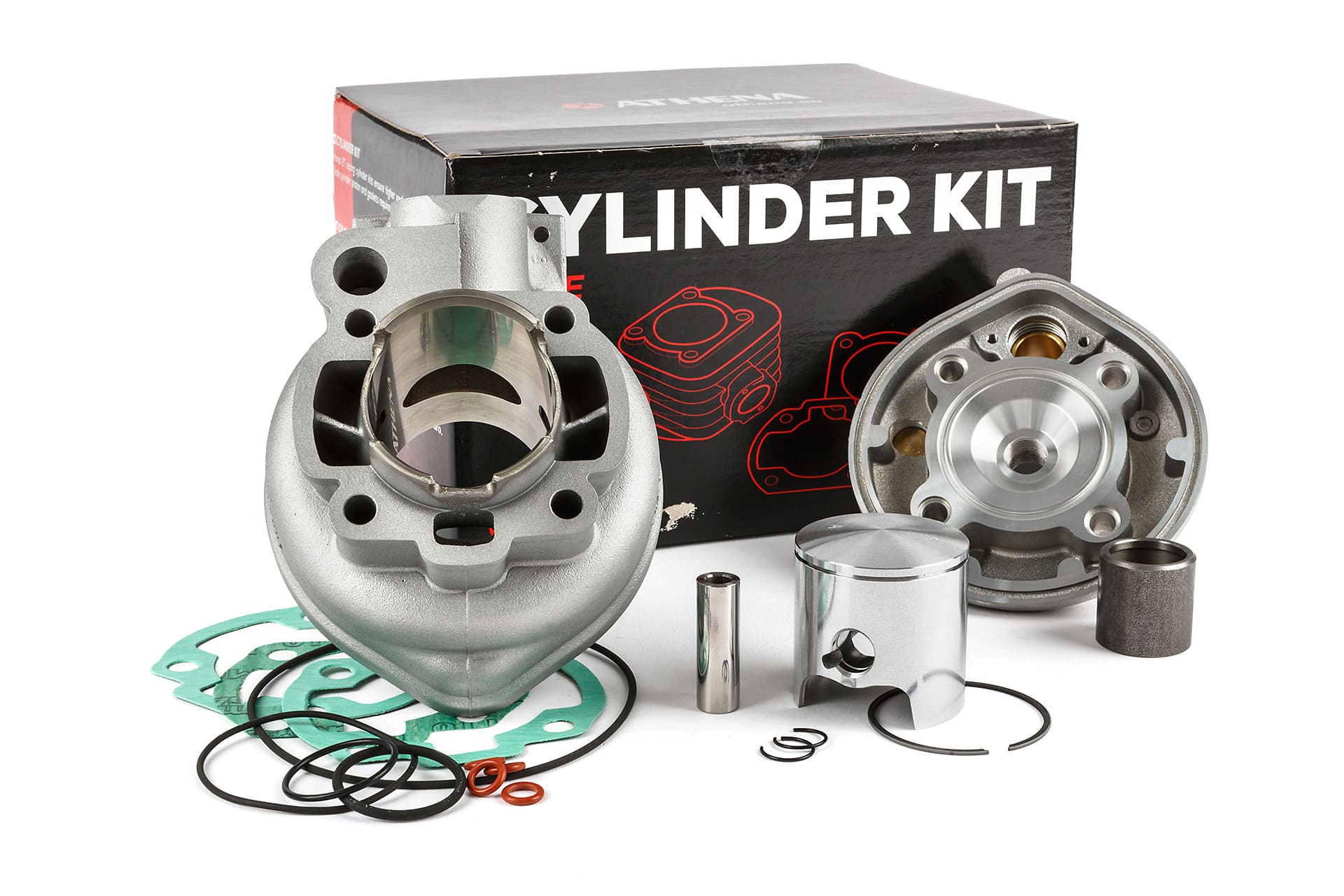 075700 gruppo termico athena big bore con testa 70cc d.47,6 x honda cre 50 baja/derapage 2001-2006-honda cre 50 six 2001-2011-ho