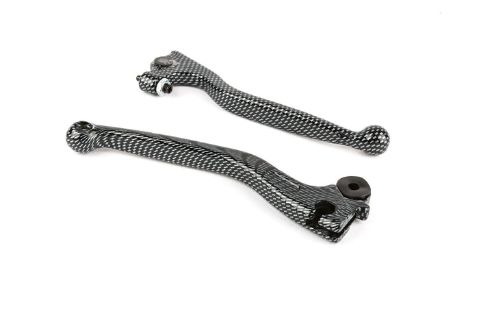 CGN465575 Leve Freno (x2), look carbonio opaco, Derbi Senda