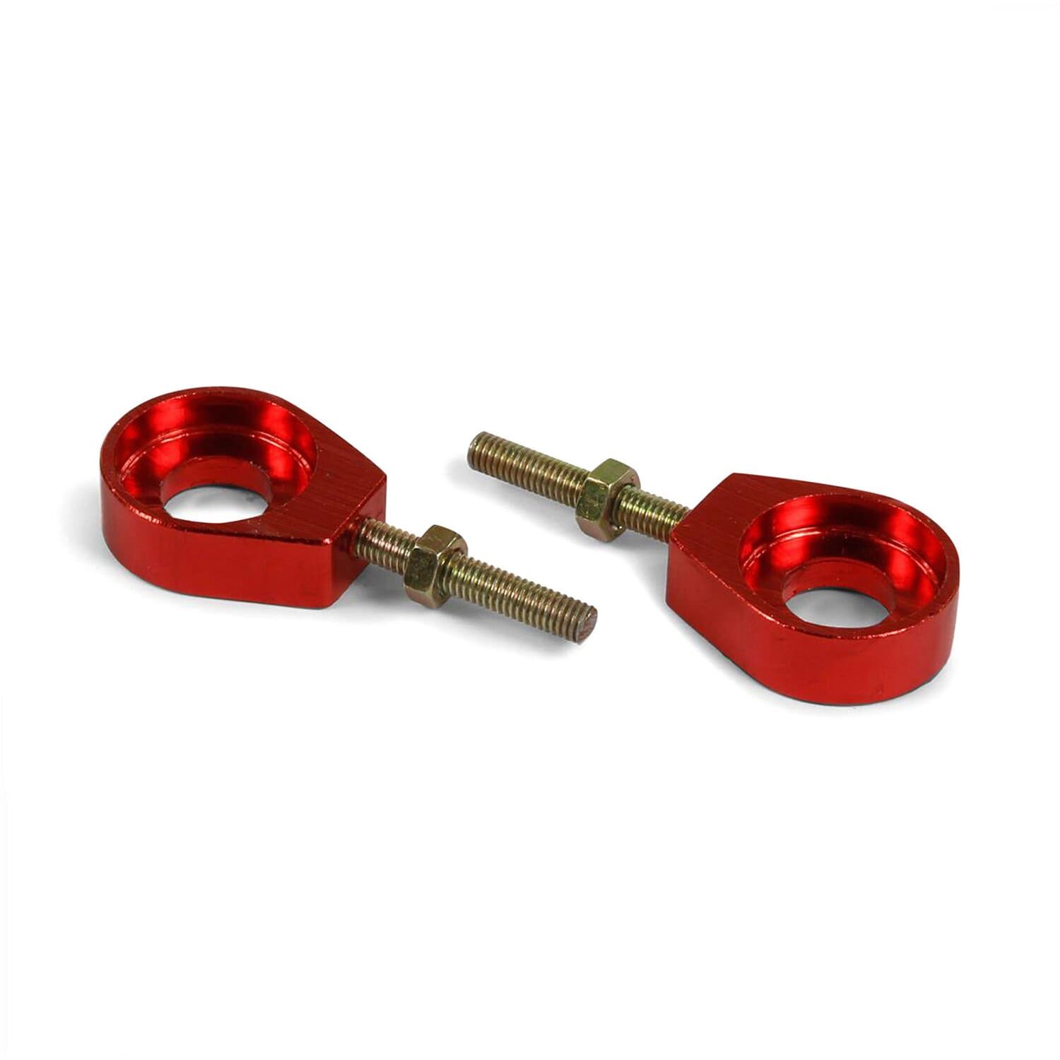 MB2747 Tendicatena alluminio rosso - d.15mm Pit Bike / Dirt Bike
