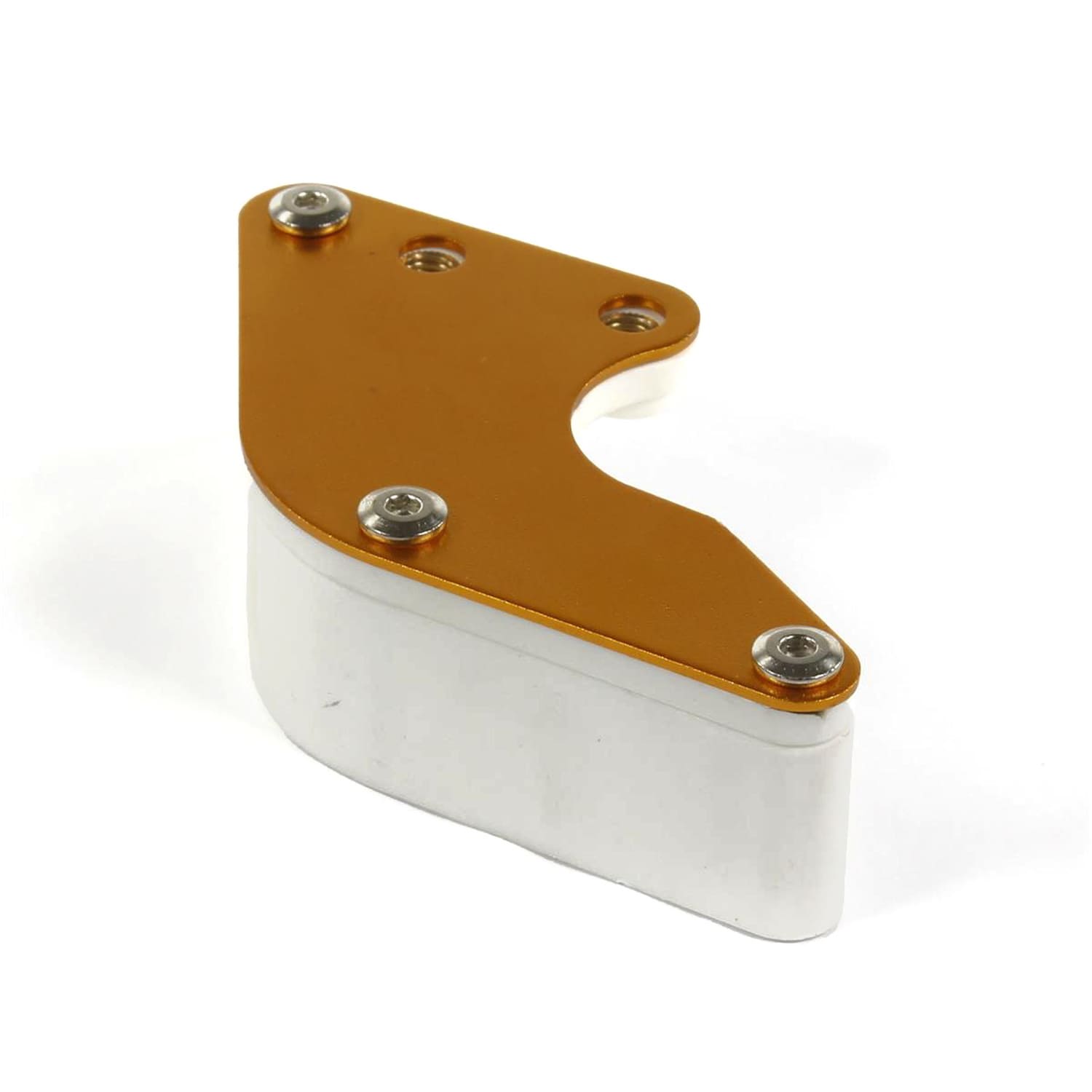 MB3258 Guida Catena PTFE spaziatura viti 33mm oro Pit Bike / Dirt Bike