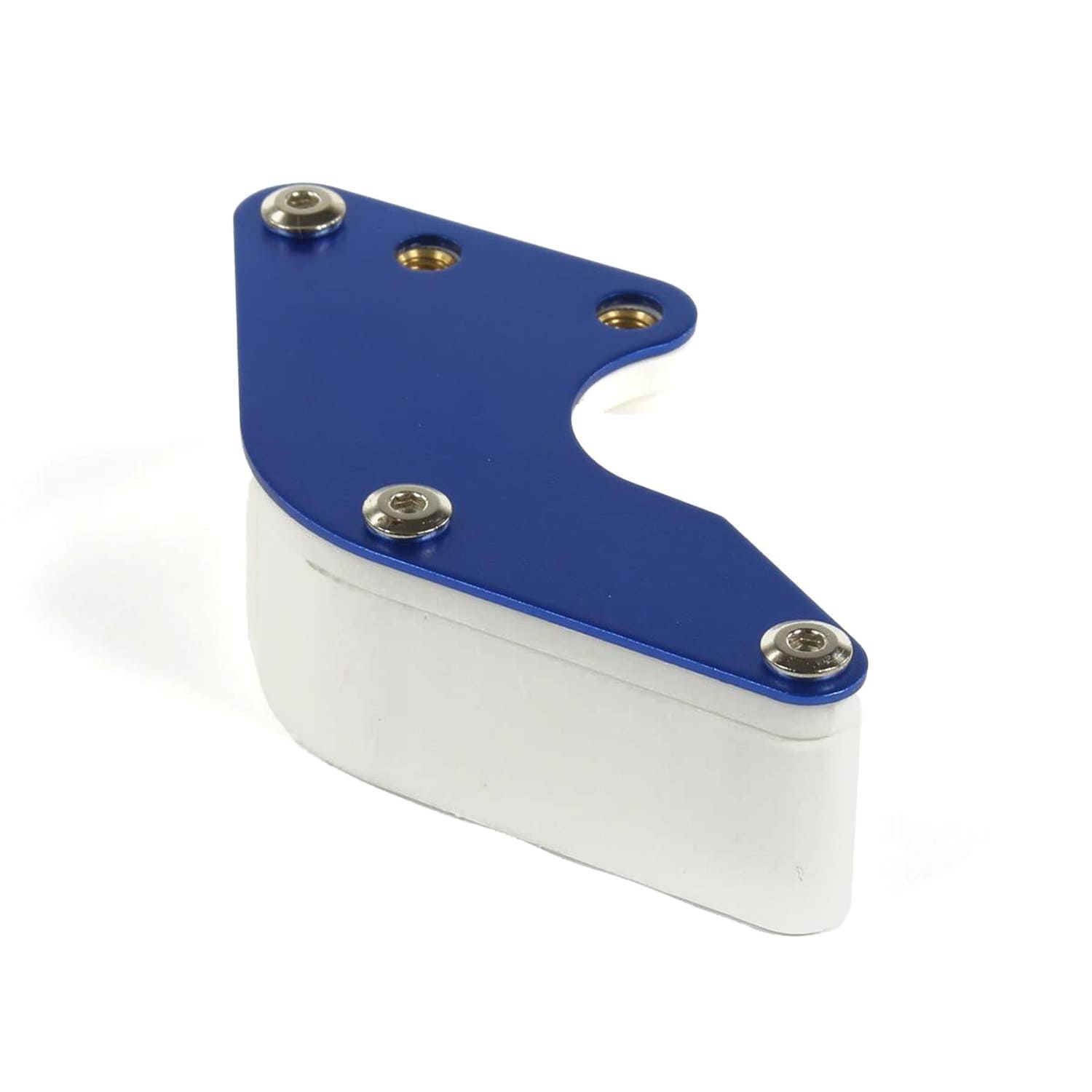 MB3260 Guida Catena PTFE spaziatura viti 33mm blu Pit Bike / Dirt Bike