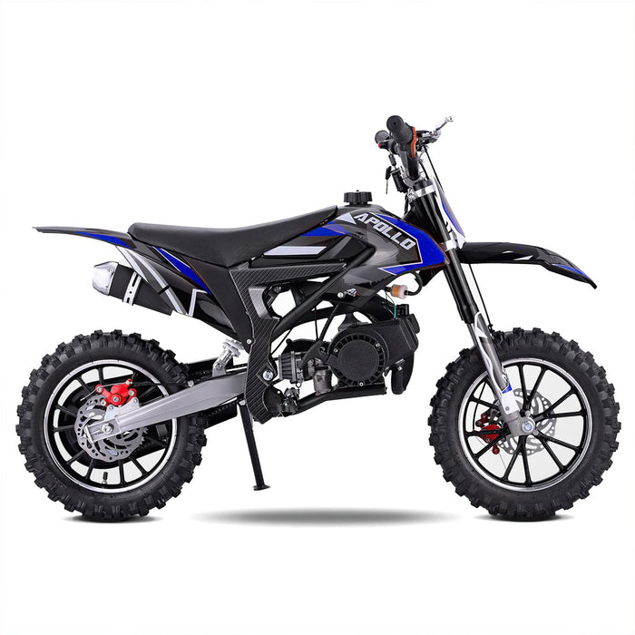 MB12045 Kit Deco Carena Pit Bike / Dirt Bike Apollo Falcon blu