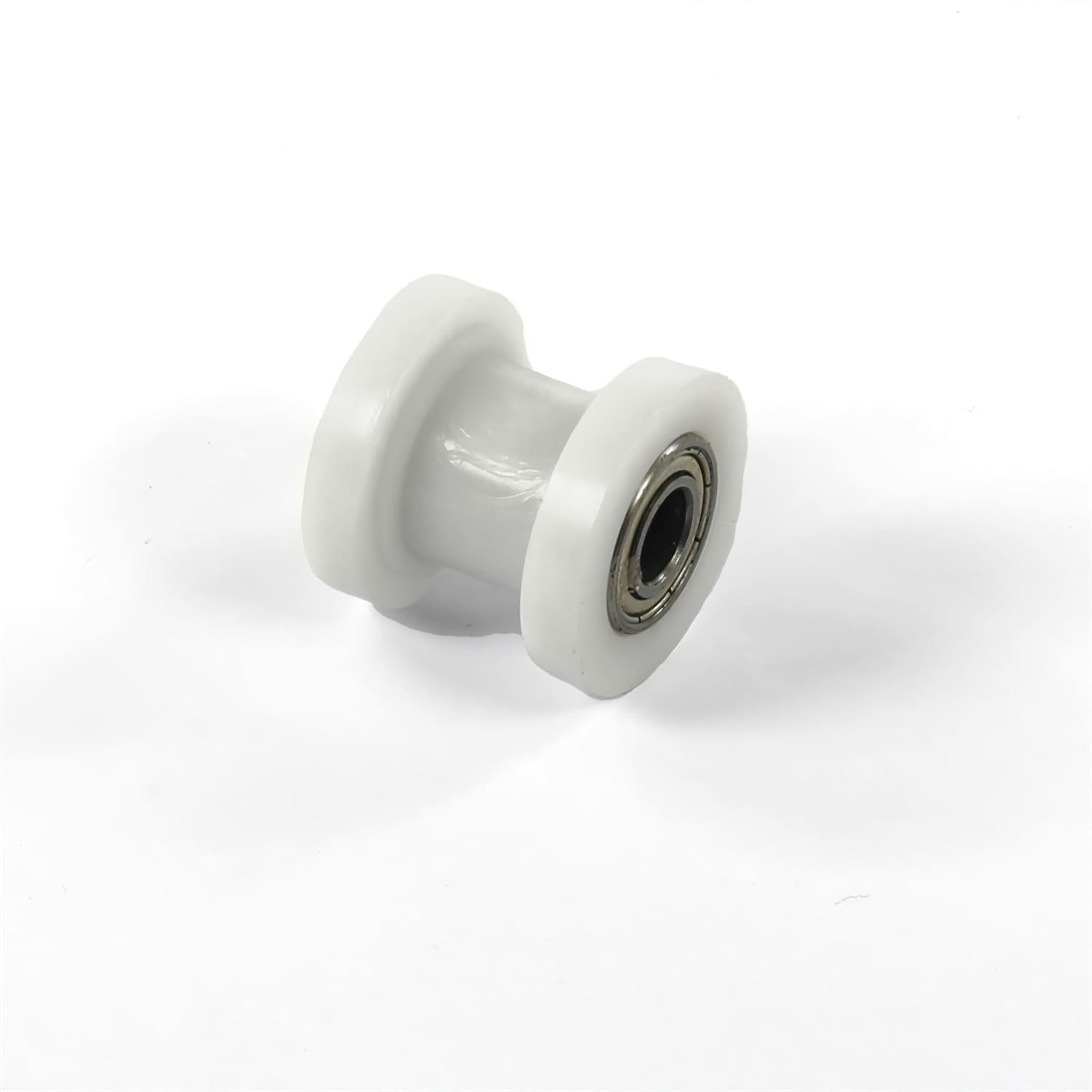 MB2350 Rullo tendicatena d.10mm bianco