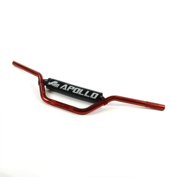 MB3266 Manubrio alluminio d.22mm Apollo Pit Bike / Dirt Bike rosso, COD: MB3266
